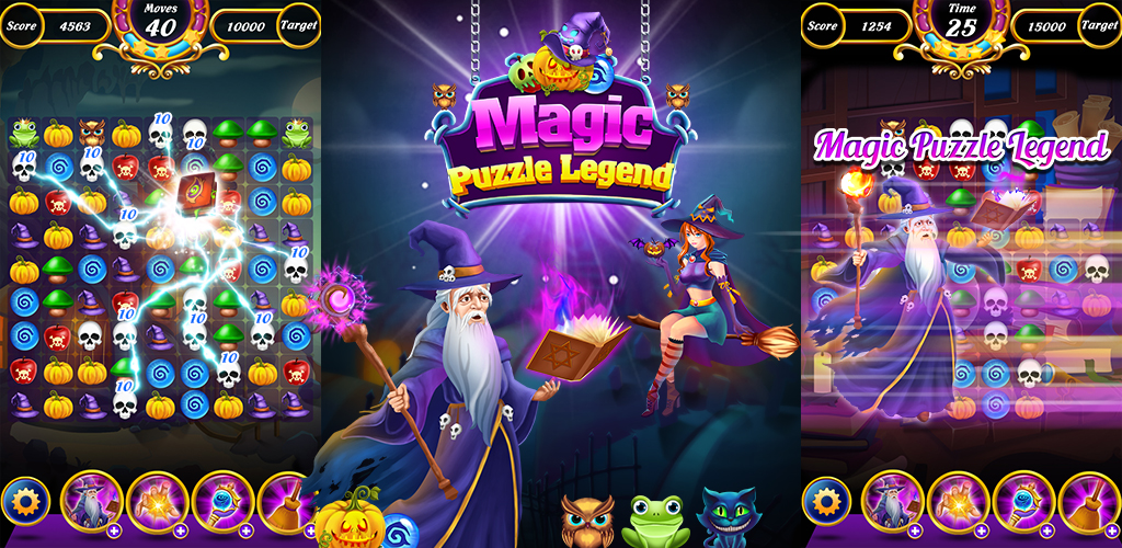 Magic Puzzle Legend: New Story Match 3 Games