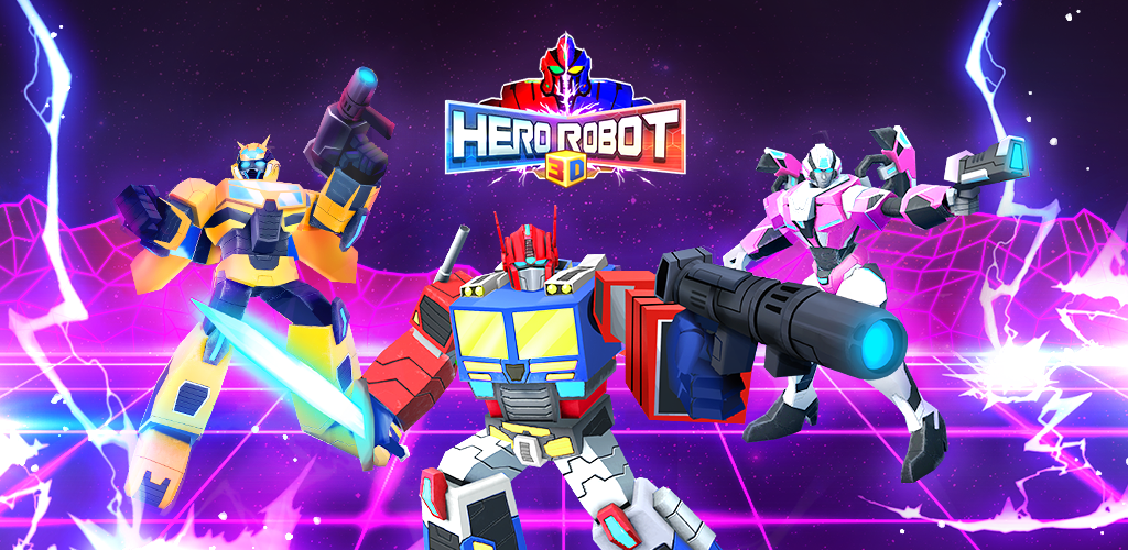 Hero Robot 3D: Run & Battle