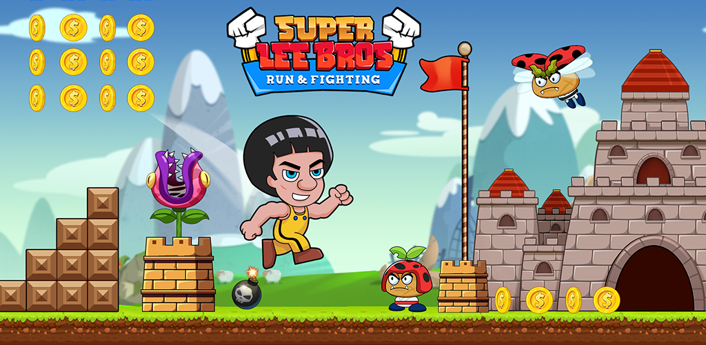 Super Lee Bros: Run & Fighting