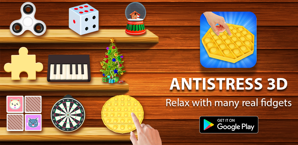 Antiss Stress Pop it: Fidget Game