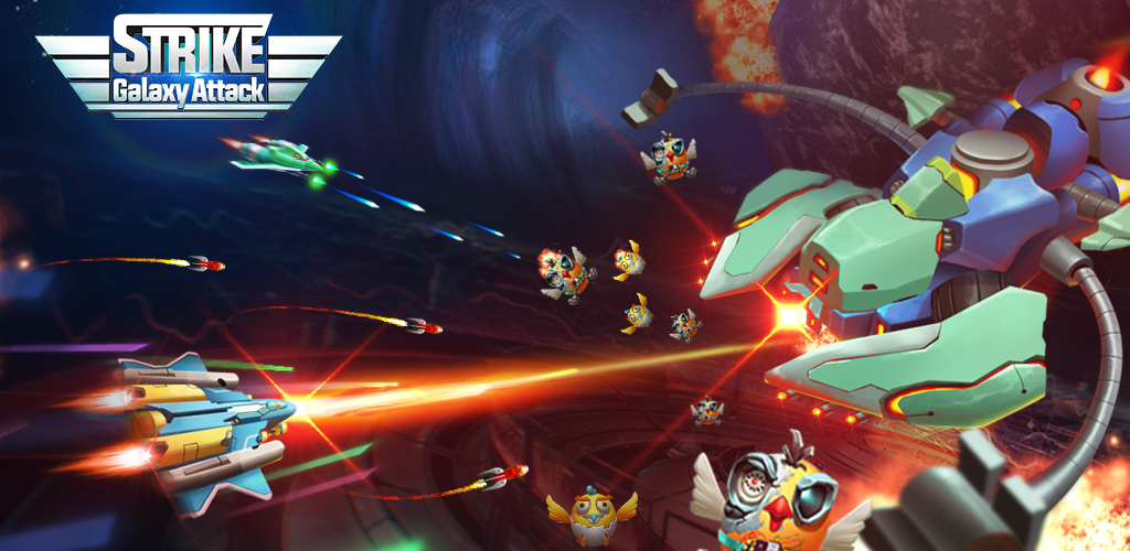 Strike Galaxy Attack: Alien Space Chicken Shooter